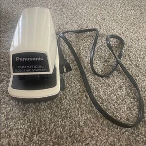 Panasonic AS 300NN Commercial Electric Stapler staple gun office adjustable